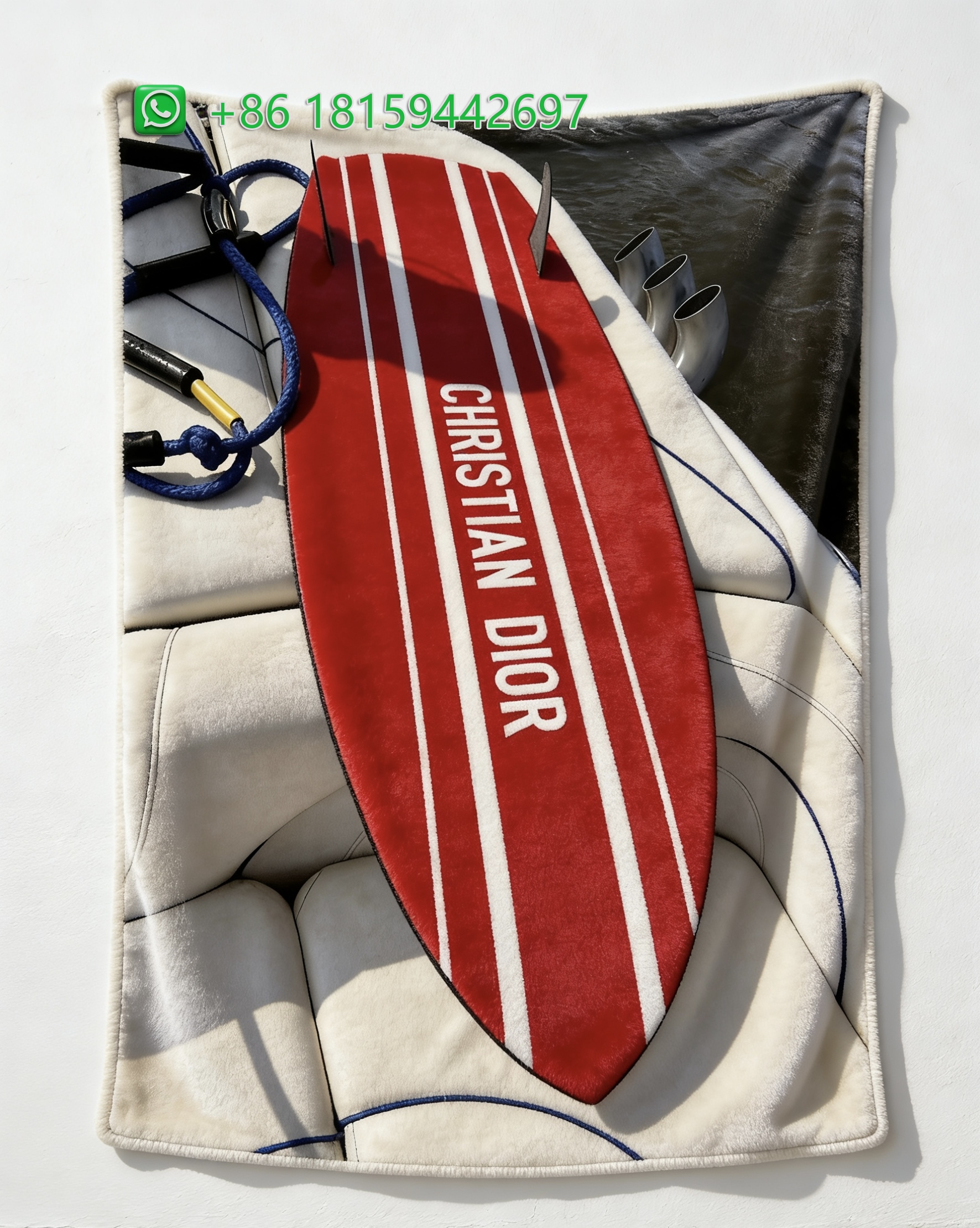 Dior Throw Blankets